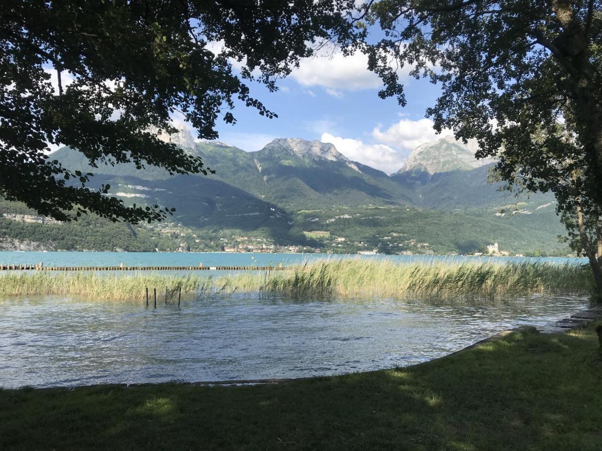 Reflet Bleu Du Lac D'Annecy 3 Etoiles - Face Au Lac, Parking Gratuit, Paddle Board Дуссар Екстер'єр фото