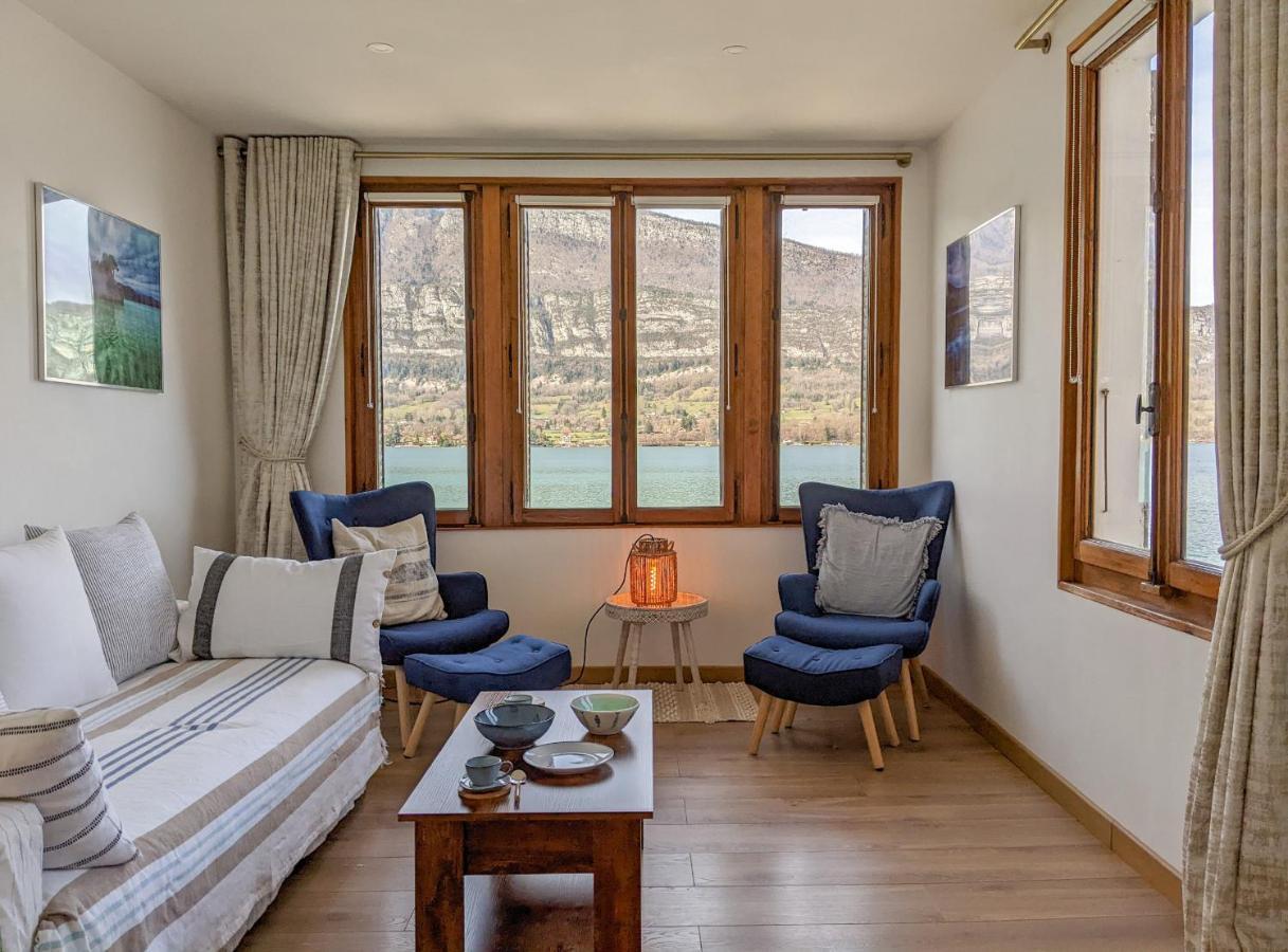 Reflet Bleu Du Lac D'Annecy 3 Etoiles - Face Au Lac, Parking Gratuit, Paddle Board Дуссар Екстер'єр фото